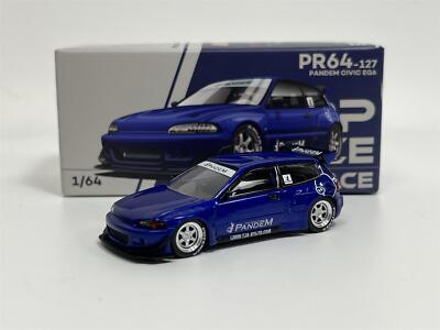 Pandem Civic EG6 blau metallic 1:64 Pop Race PR640127