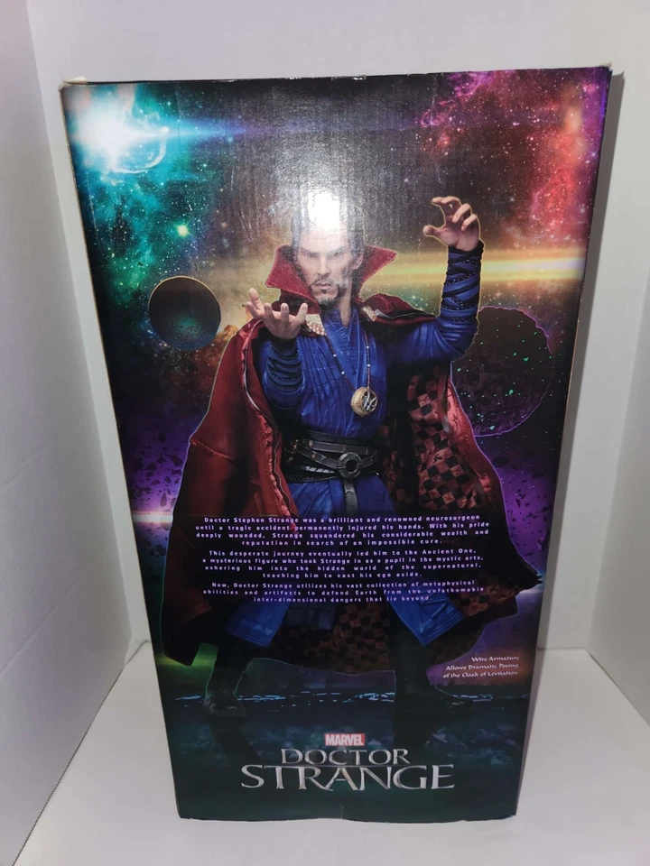 Figura de acción NECA DR STRANGE 2016 ESCALA 1/4 DOCTOR STRANGE - 18"/45 cm ¡COMO NUEVA/NUEVA! Foto 2 de 4