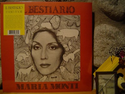 MARIA MONTI Il Bestiario LP/1974 Italy/Avant Folk Prog/Alvin Curran/Steve Lacy