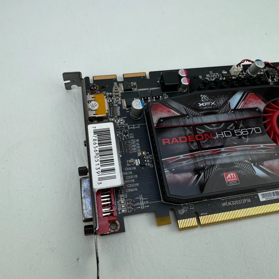 XFX ATI Radeon HD 5670 Video Card 1 GB | HD-567X-ZN Display Port HDMI DVI - Image 4 of 4