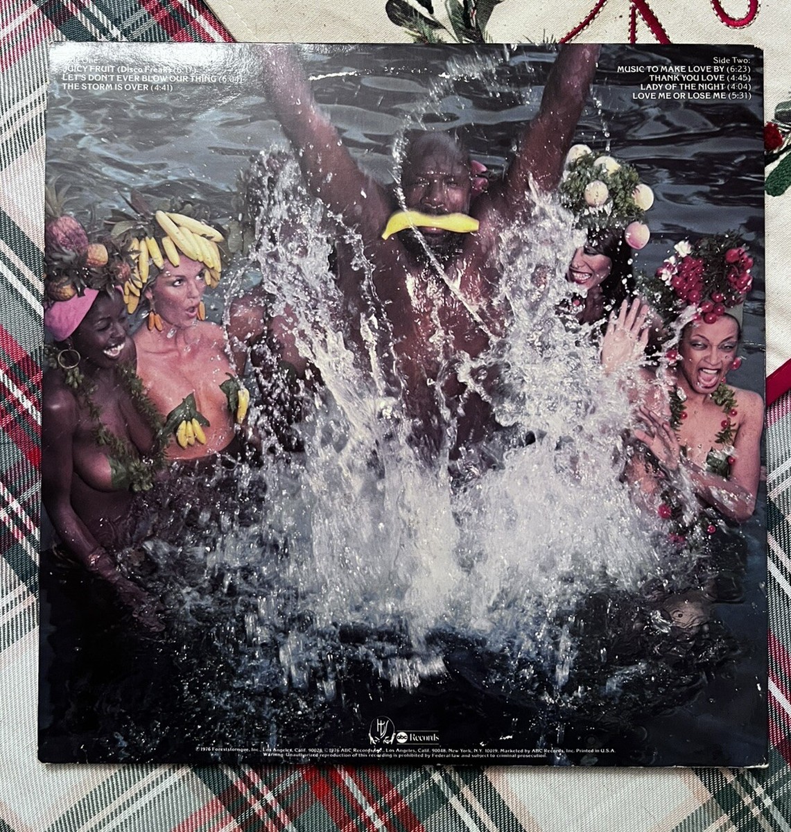 Isaac Hayes – Juicy Fruit (Disco Freak)ABC Records–ABCD-953/Vinyl