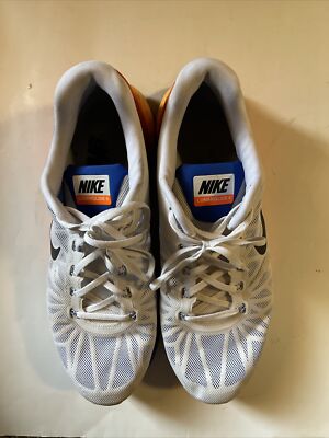 Nike Lunarglide 6 654433-101 White Running Training Shoes Men\