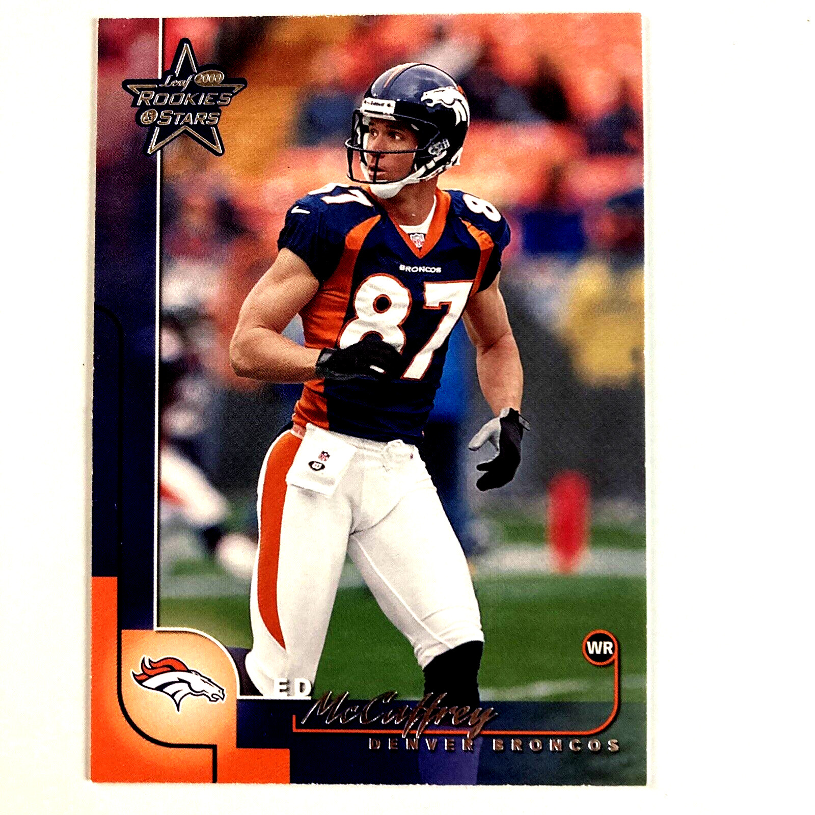 Ed McCaffrey 2000 Leaf Rookies & Stars Card #31 NFL Denver Broncos
