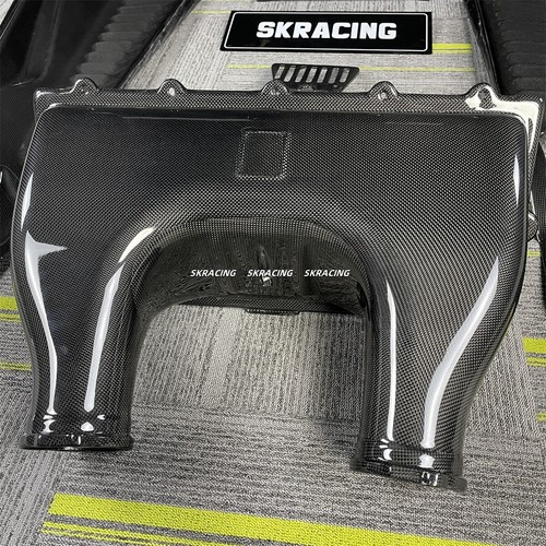 Dry Carbon Fiber Protector Engine Covers Kit Set For Ferrari 458 Italia Speciale - Bild 17 von 21
