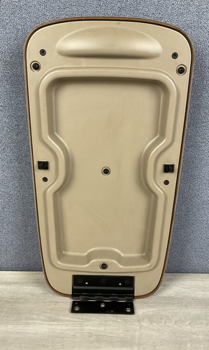 🟡1999-2007 Ford F250 F350 Super Duty Excursion Center Console Lid/Armrest Tan - Picture 10 of 11
