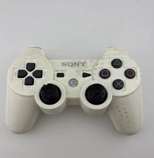 Sony Playstation 3 PS3 Sixaxis DualShock 3 Controller White Untested