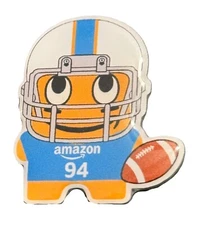Amazon 94 (Year amazon was founded) Football player Peccy Employee Pin