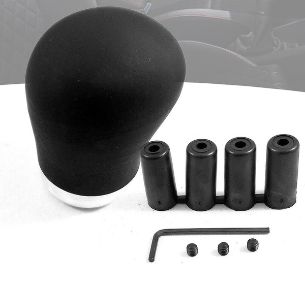 Schaltknauf Schalthebel FüR Vw Passat B6 B5 B7 Polo Bora Schwarz-image
