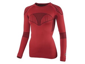 Damen Skiunterhemd Unterhemd Funktionsshirt Langarm Rot L 44 46 Neu Ski Unterwasche Sport