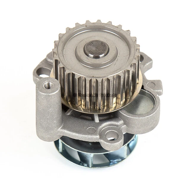 Kit de correa de distribución GMB bomba de agua impulsor de metal para 98-15 Volkswagen 2.0L 8V SOHC Foto 3 de 4