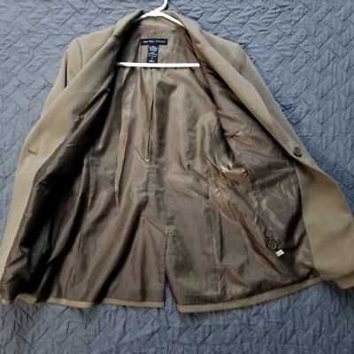 Blazer Marron Femme New York & Company Taille 4 - Stretch - Doublé - Très Bon état