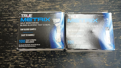 True Metrix 100ct Test Strips (200 Test Strips TOTAL)  - VERY CHEAP!