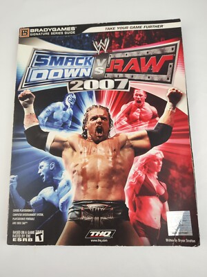 Damaged WWE SmackDown vs Raw 2007 by BradyGames Staff and Bryan Stratton 2006
