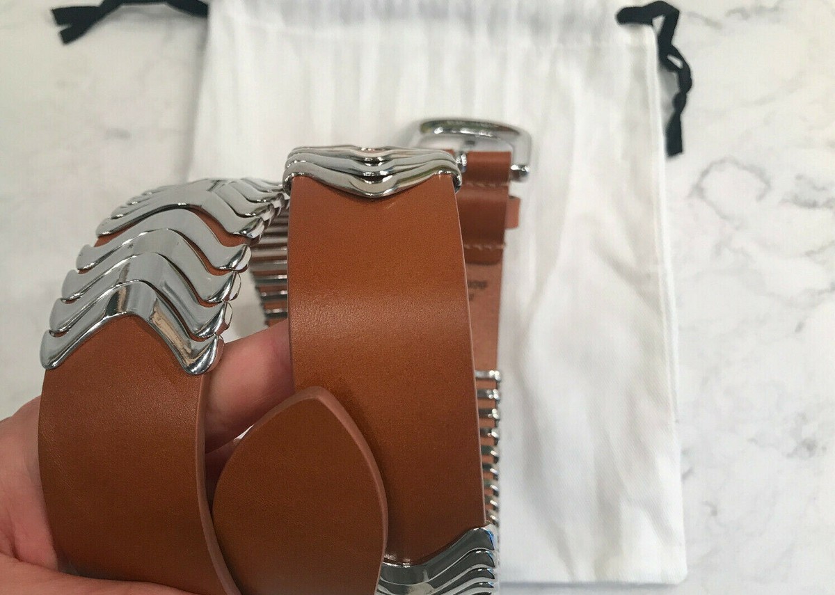 Isabel Marant Tehora Belt Natural Camel - full price is $575 DARA BELT Woman cognac | ISABEL MARANT Official online store main image 4