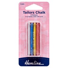 Hemline Tailors Chalk - Pack of 4 Chalks