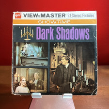 GAF View-Master Showtime Dark Shadows Reels 1-3 Booklet Sleeve 1968 B503