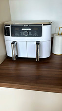Ninja Foodi Max Dual Zone Air Fryer White 2470W 6 Programmes Air Fry Roast