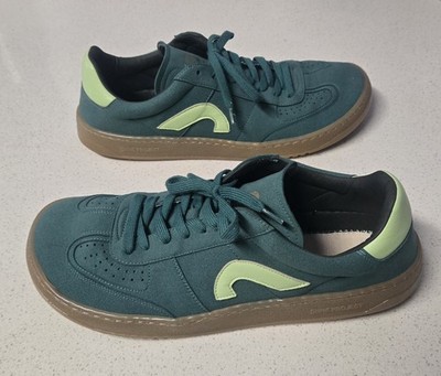 Slightly Used Ohne Project 070 Barefoot Sneaker Shoes Petrol Green Men 11.5 US 
