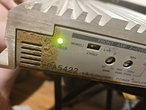 Eclipse PA5422 4/3/2 Channel Car Amplifier Vintage Old School Tested Works - Picture 11 of 11