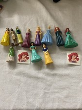 Lot Of 11 Different Disney Princesses 3 In Plus 2 Tattoos 