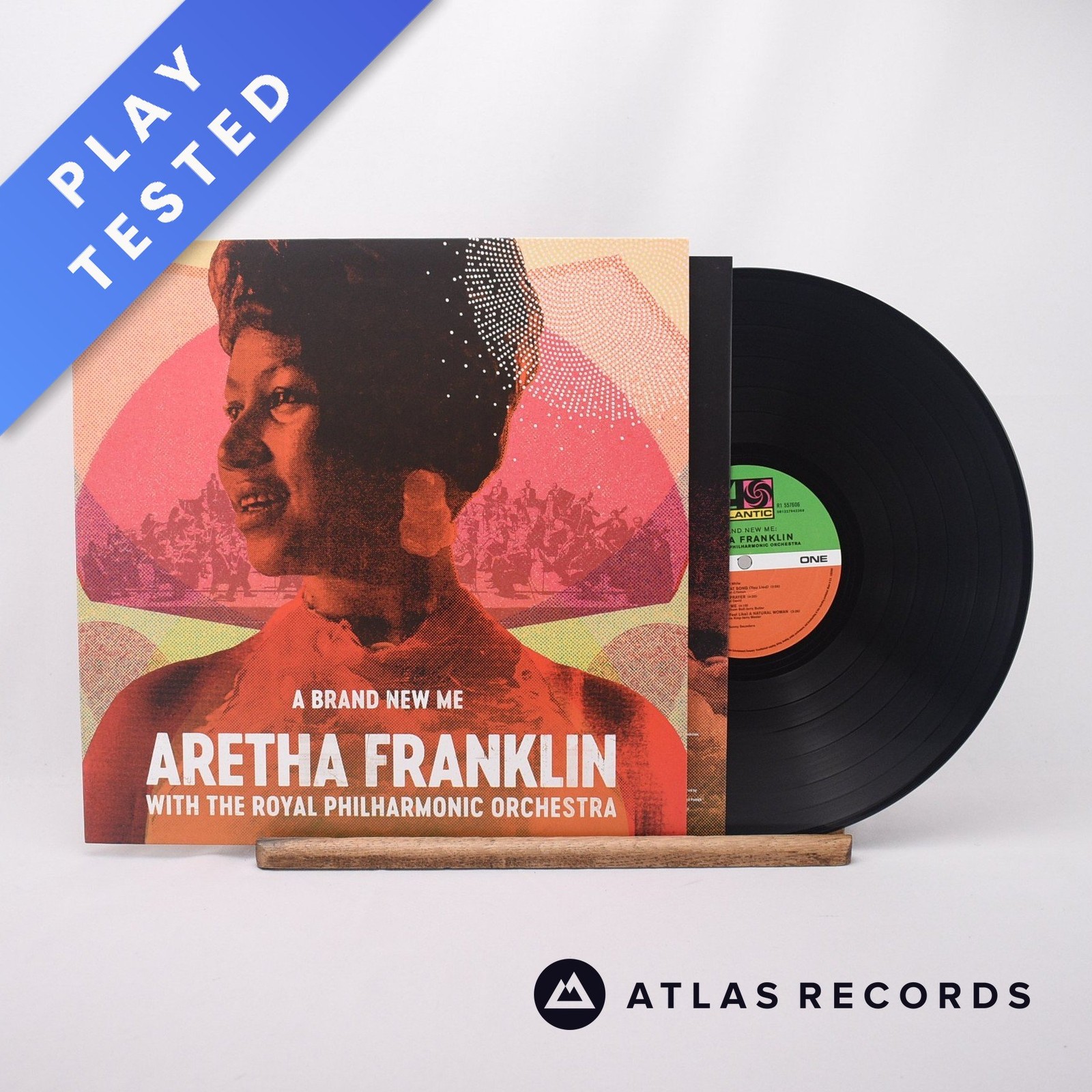 Aretha Franklin A Brand New Me A4 B2 Mpo LP Album Vinyl Record - NM/NM