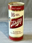 Schlitz Flat Top Beer Can '57 Empty 16 oz Milwaukee "Famous Since 1849" PA Tax — photo 2
