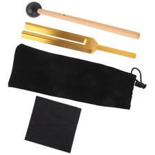 2X(528 Hz Tuning Fork, Gold Tuning Forks 528 Hz for Musical5153
