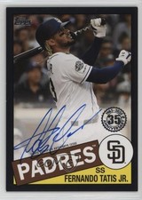 2020 Topps 1985 Topps Baseball Black 164/199 Fernando Tatis Jr #85A-FT Auto 7ut