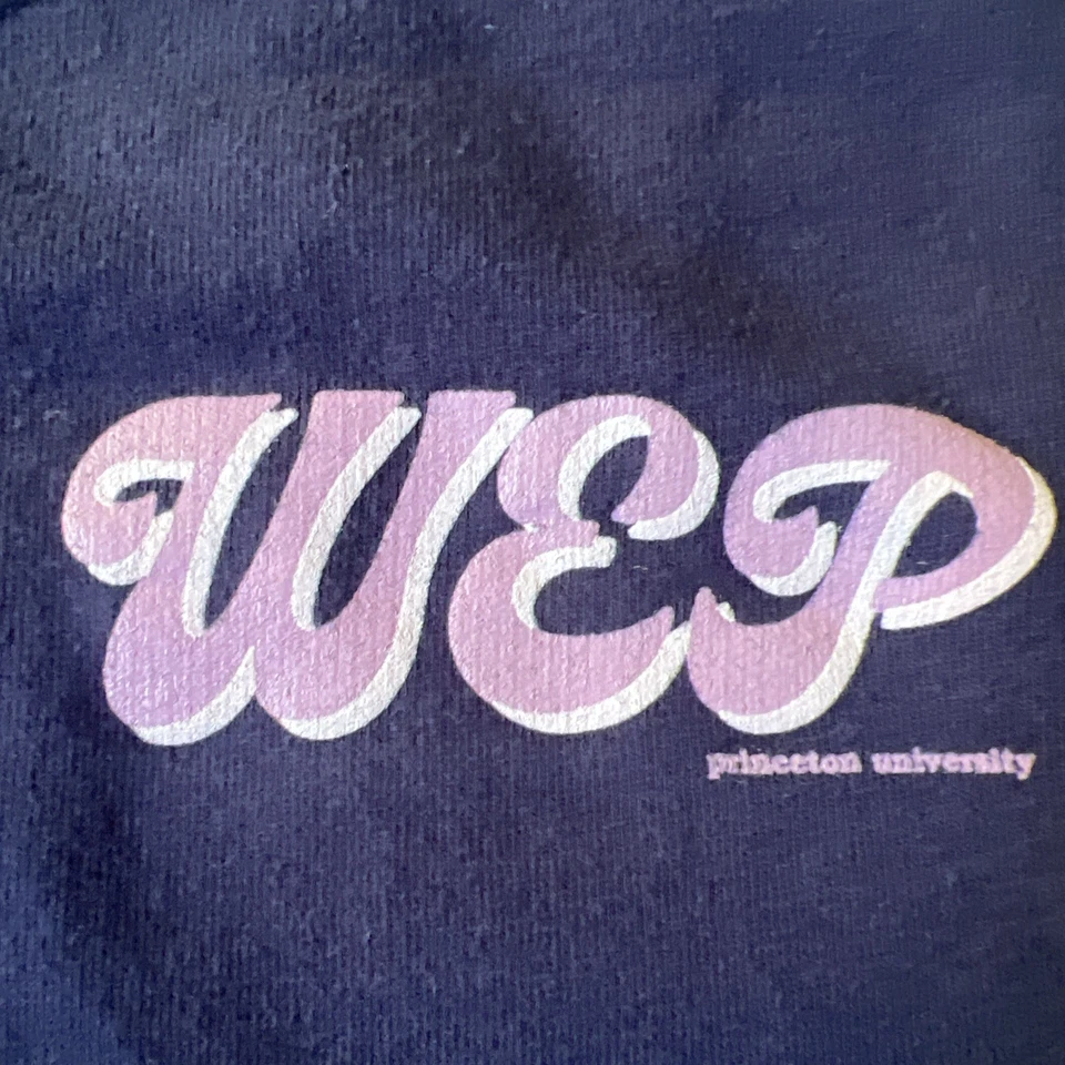 Sudadera mediana rara de los Tigres de la Universidad de Princeton para mujeres en economía y política Foto 4 de 4