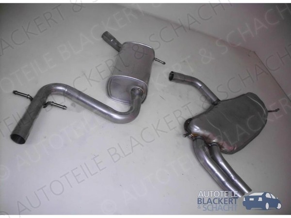 Auspuffset Mitteltopf + Endtopf für Seat Leon 1.4 TSI (1P1) 2007-2012-image