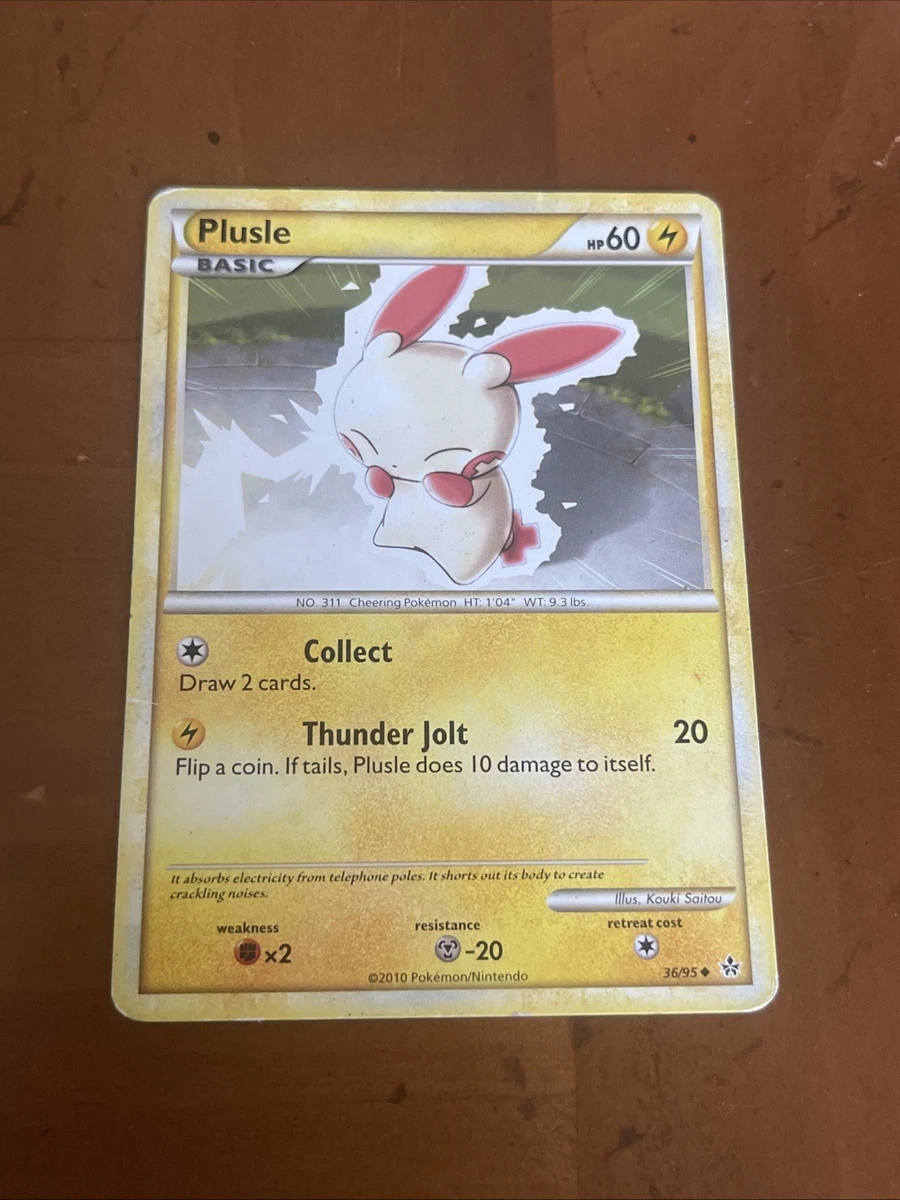 Plusle Pokémon TCG Cards for sale | eBay
