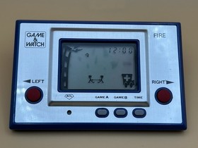 Nintendo Game & Watch FIRE RC-04 1980 w/ Box