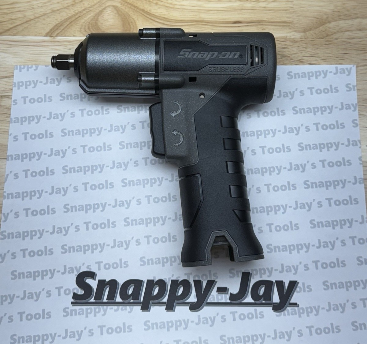 激レア　乗工社　9㎜ナロー Mich Cal Shay【ジャンク】 Snap-On Tools NEW RARE 14.4V 3/8” Impact Wrench ALL GUN METAL