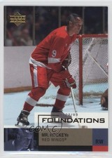 2002-03 Upper Deck Foundations Gordie Howe Mr Hockey #23 HOF t4m