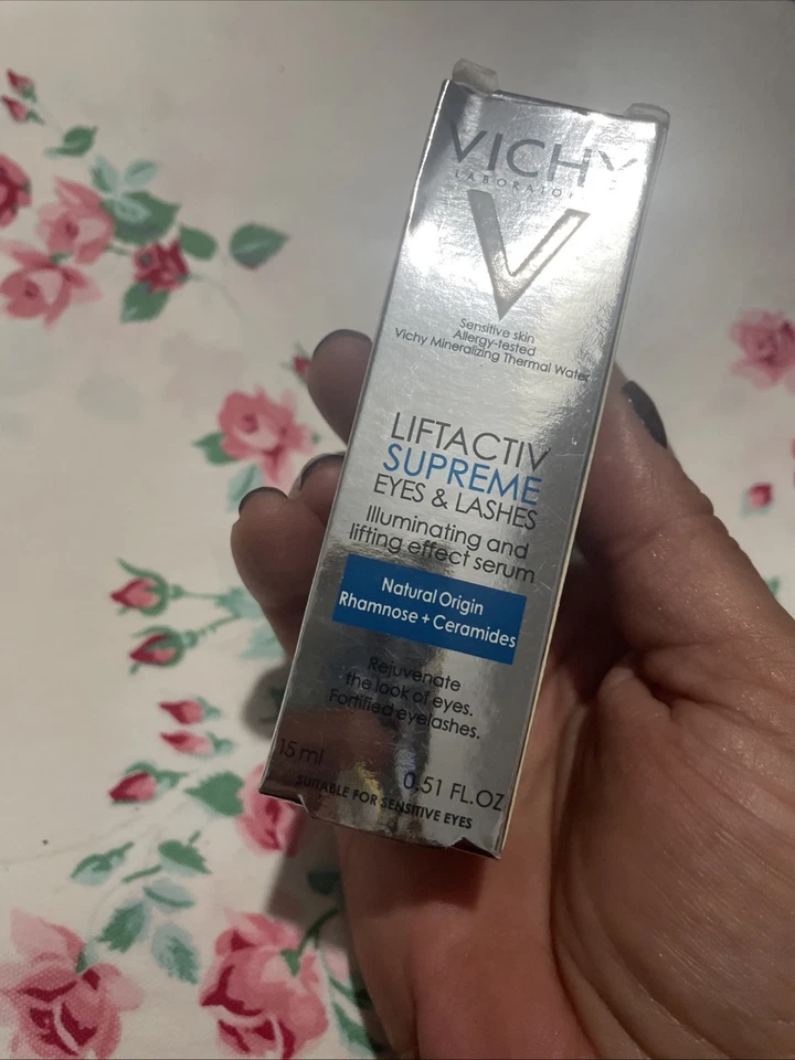 VICHY LIFTACTIV SUPREME Suero para ojos antiarrugas y levantamiento retirado en muy buen estado leer Foto 3 de 4