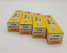10x Ngk 2756 Bkr6e11 V-power Resistor Spark Plugs Oem Performance Upgrade