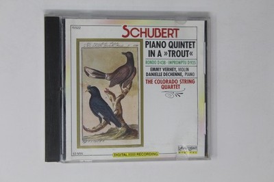 Schubert Piano Quintet in a Trout CD Colorado String Quartet