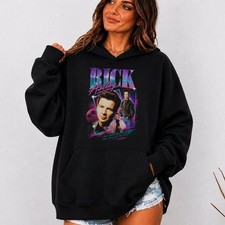 Rick Astley Hoodie, Never Gonna Give You Up, Rickroll 80s Music Icon