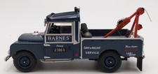 True Scale Models 154358 1:43 Diecast Land Rover "Barnes' Garage" Wrecker EX