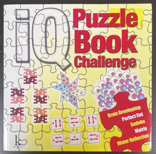 iQ Puzzle Book Challenge By Newton G. 2006,Paperback