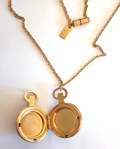 1928 Jewelry Co. Necklace Gold Tone Locket 29" - Picture 5 of 10