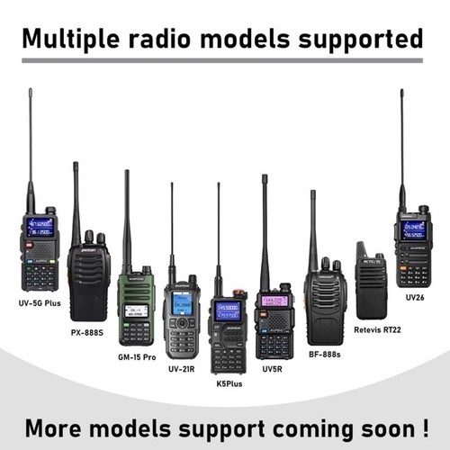 Ham Radio Wireless Programmer Adapter APP and PC Program for Baofeng UV-5R 888S - Zdjęcie 5 z 8