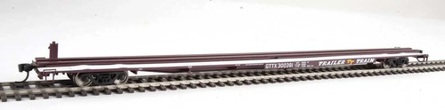 Coche plano Walthers Mainline HO GTTX (marrón) 85' General American G85 GTX #300391 | Zustand: New