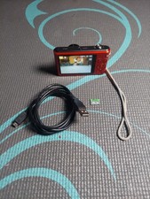 Samsung ST66 16.1 MP Digital Camera Red w/ Battery SD Card Charge Cord - Tested