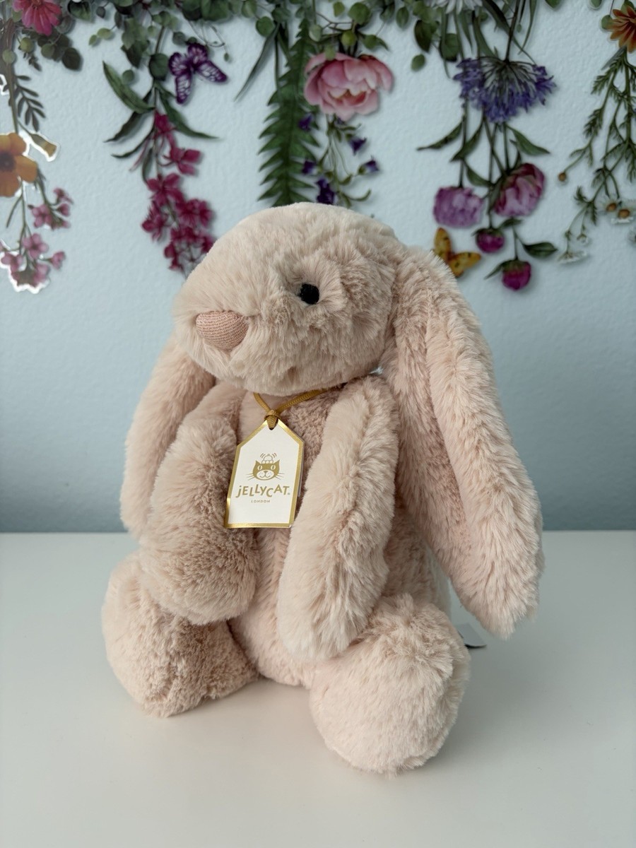 Jellycat Bashful Luxe Bunny Willow BNWT - Medium Size | eBay