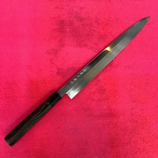 Japanese Tosa Honyaki Yanagiba Sashimi Knife Yasugi White Steel 300mm JP