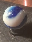 Beautiful Vintage 1 Inch Blue And White Shooter Marble.  — photo 5