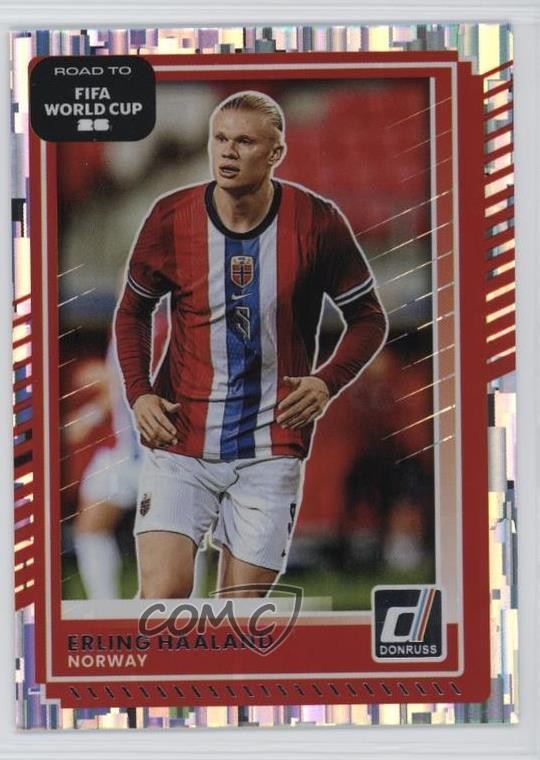 2025-26 Panini Donruss Road to FIFA World Cup Silver Erling Haaland #170 13i1