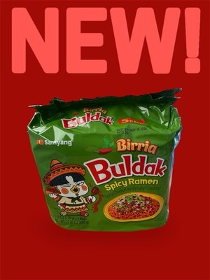  LIMITED*Samyang Buldak Spicy Ramen Birria Spicy Chicken Flavor [Pack of 5]