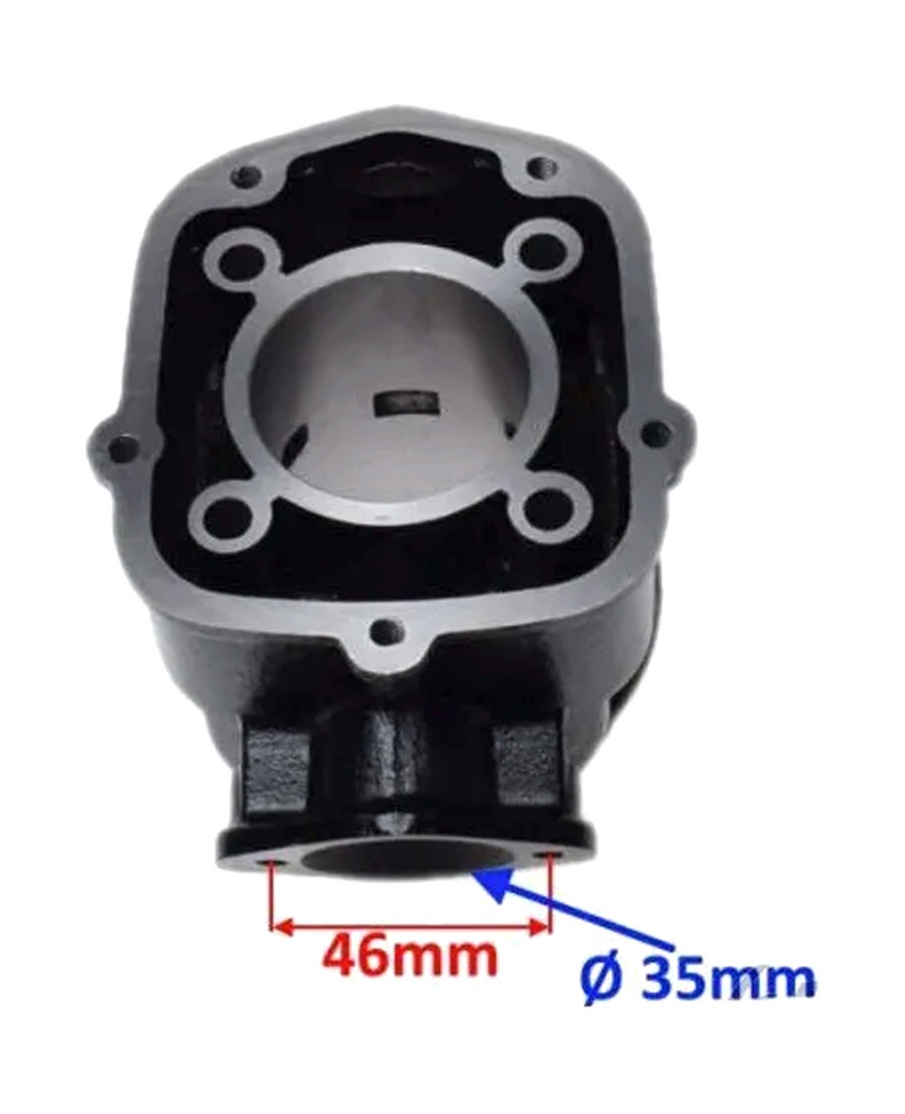 Kit cylindre 70cc pour Derbi et Aprilia après 2006 groupe thermique fonte 47mm eau
